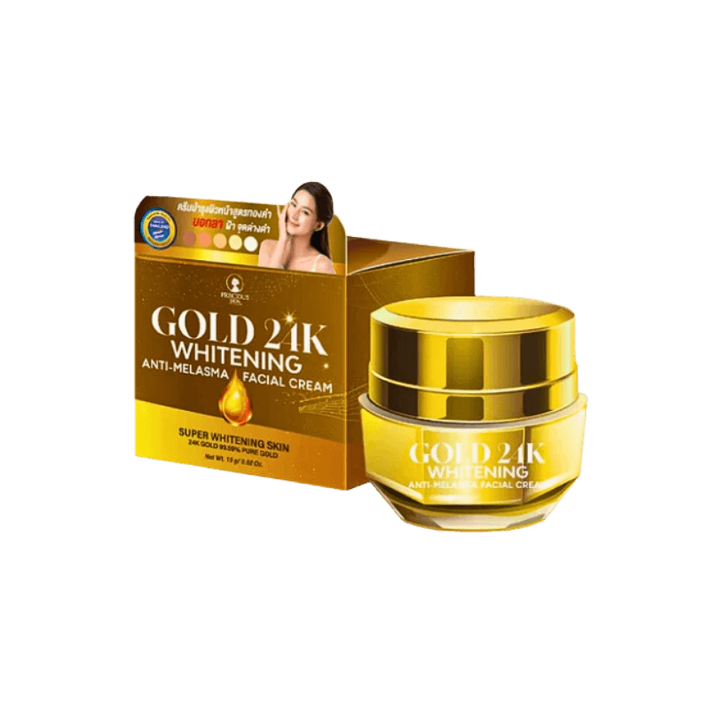 Gold 24K Whitening Anti-Melasma Facial Cream - CceNatural Online Shop